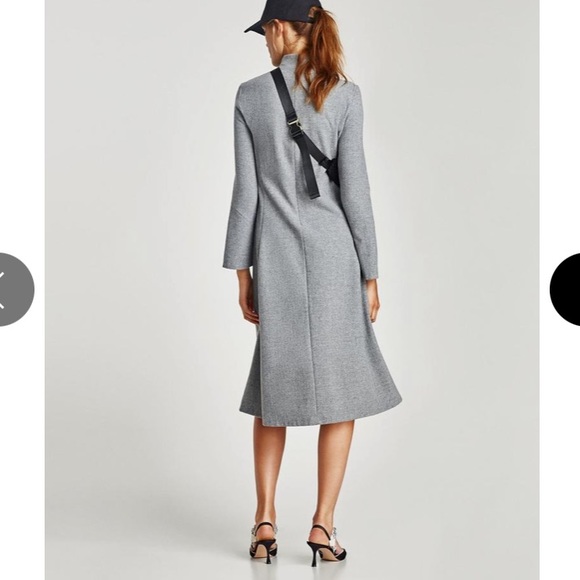 ZARA WOOL BLEND DRESS - Picture 11 of 11